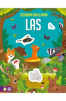 Ozdabiam naklejkami. Las