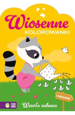 Wiosenne kolorowanki. Wesoła zabawa
