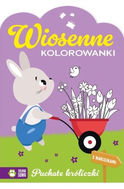 Wiosenne kolorowanki. Puchate króliczki