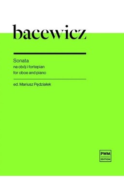 Sonata w transkrypcji na obój i fortepian PWM