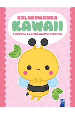 Kolorowanka Kawaii z grubym lakierowanym obrysem
