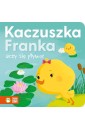 Kaczuszka Franka uczy się pływać