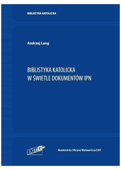 Pakiet: Biblistyka katolicka w archiwach cz.2