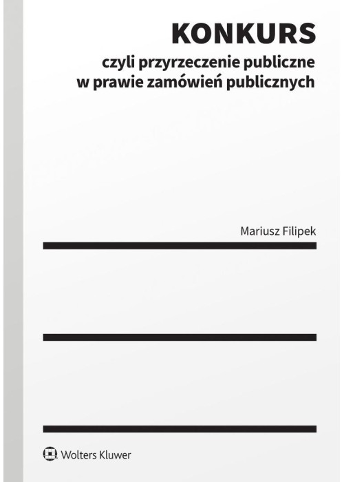Konkurs czyli przyrzeczenie publiczne w prawie..