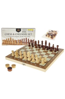Zestaw Szachy i Warcaby magnetyczne
