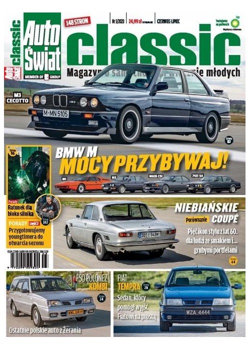 Auto Świat Classic 1/2026 BMW 40lat bawarskiej...