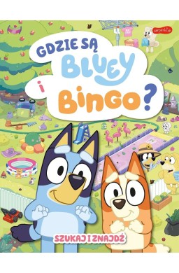 Gdzie są Bluey i Bingo? Szukaj i znajdź