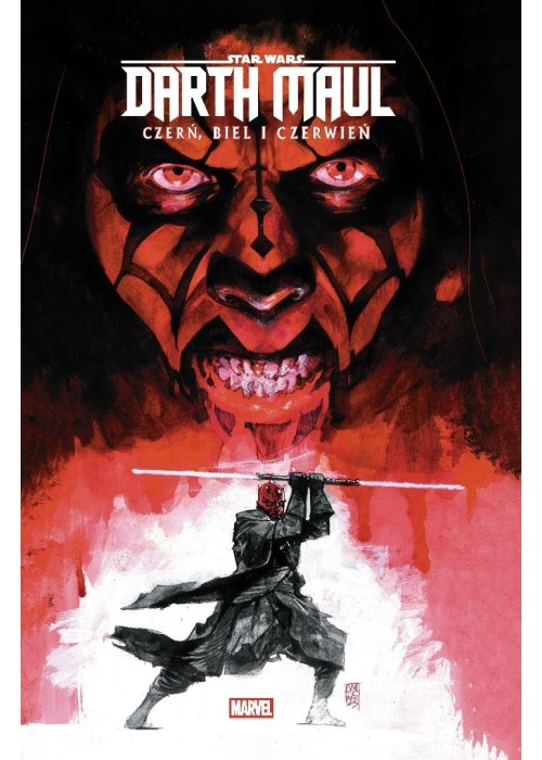 Star Wars. Darth Maul. Czerń, biel i czerwień