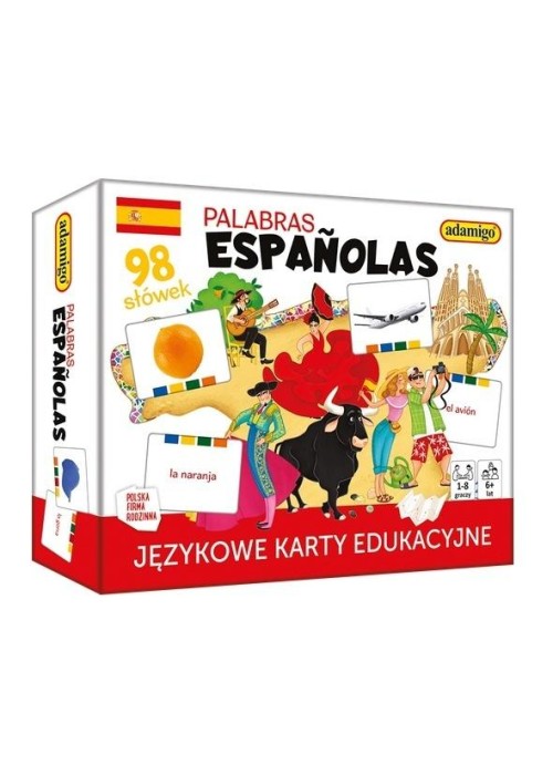 Palabras Espanolas - językowe karty edukacyjne