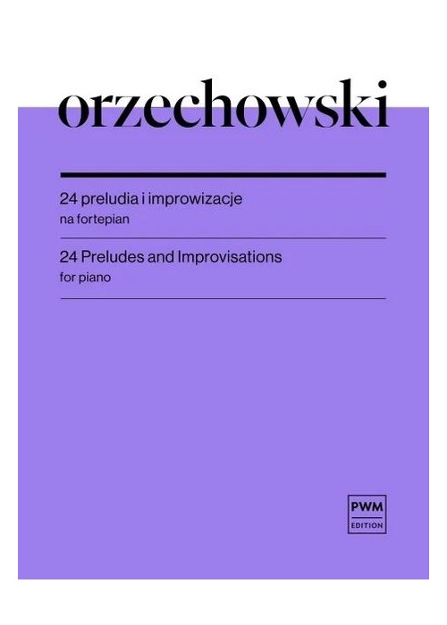 24 preludia i improwizacje nuty na fortepian PWM