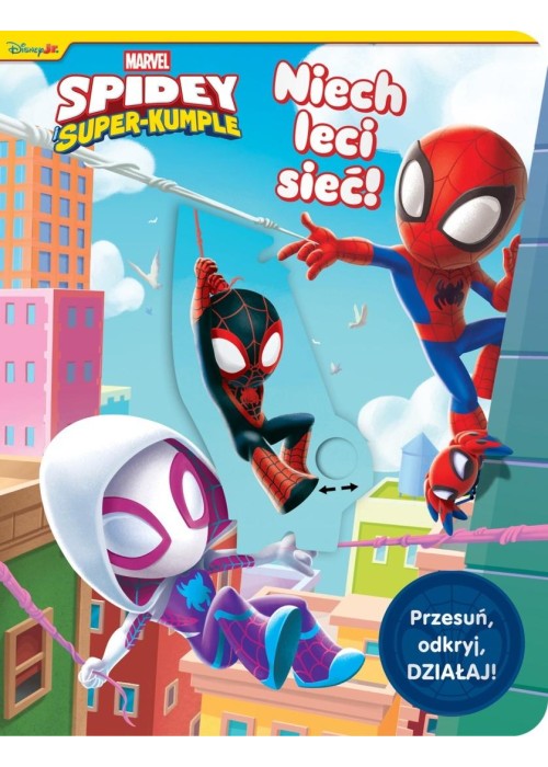 Przesuń, odkryj, działaj! Marvel Spidey i Super-ku