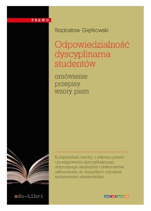 Odpowiedzialność dyscyplinarna studentów
