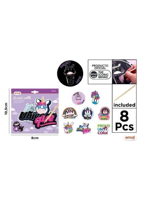 Wydrapywanka Emoji Unicorn