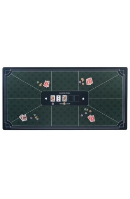 Mata do pokera zielona (180x90cm)