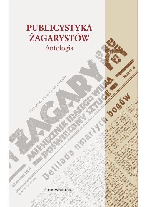 Publicystyka żagarystów. Antologia