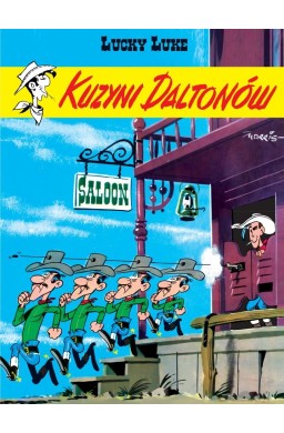 Lucky Luke. Kuzyni Daltonów