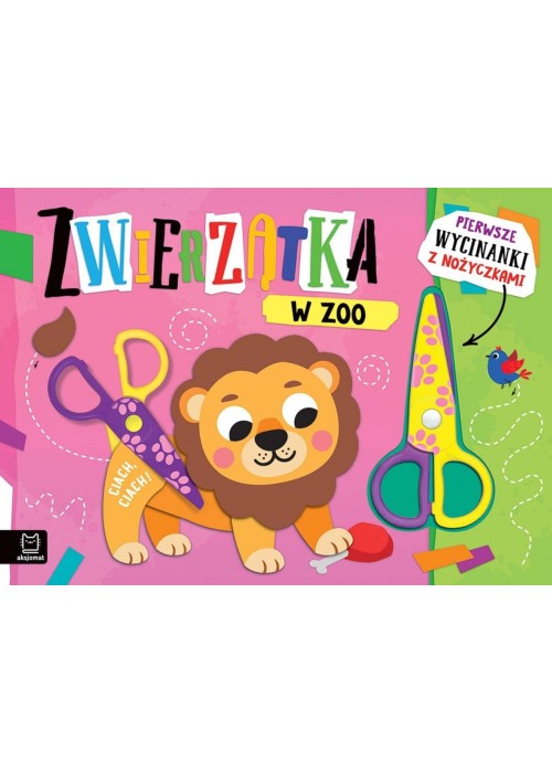 Pierwsze wycinanki z nożyczkami. Zwierzątka w zoo