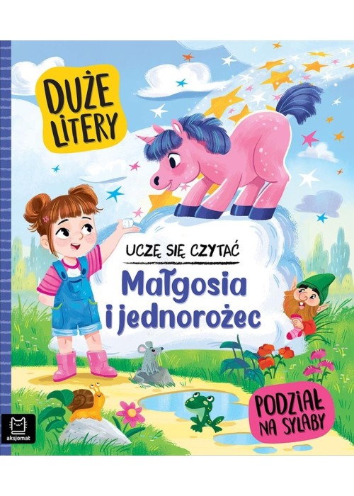 Uczę się czytać. Podział na sylaby. Małgosia i...