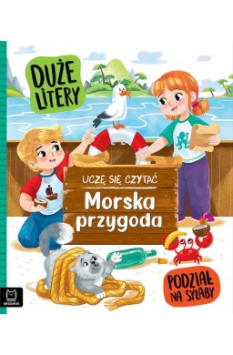 Uczę się czytać. Podział na sylaby. Morska...