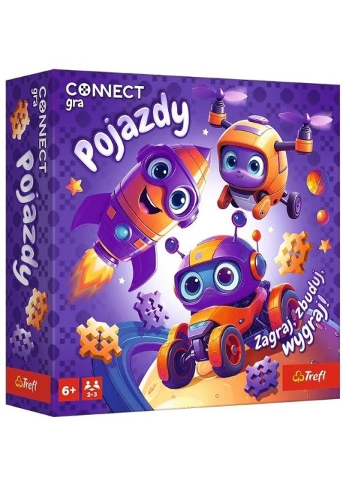 Gra dla dzieci Connect Pojazdy