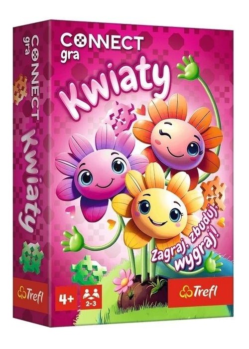 Gra dla dzieci Connect Kwiaty
