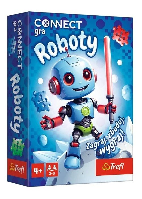 Gra dla dzieci Connect Roboty