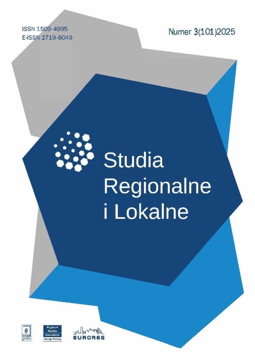Studia Regionalne i Lokalne 3/2025