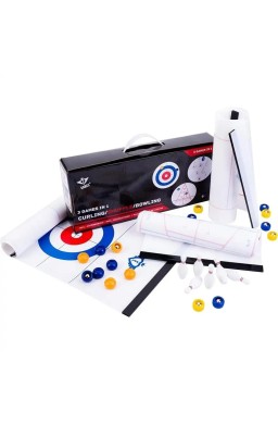 Curling Shuffle Bowling Zestaw Rodzinny 120x28cm