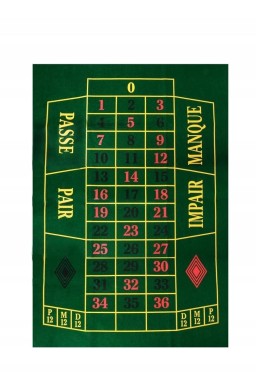 Mata do Ruletki z Filcu 130x90cm