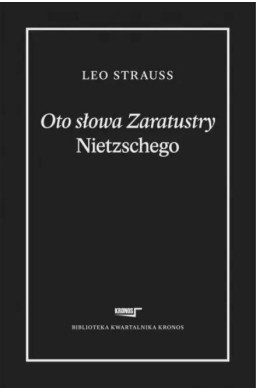 Oto słowa Zaratustry Nietzschego