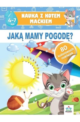 Nauka z kotem Maćkiem. Jaką mamy pogodę?
