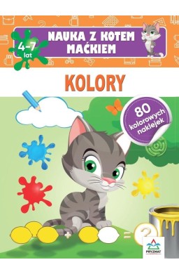 Nauka z kotem Maćkiem. Kolory