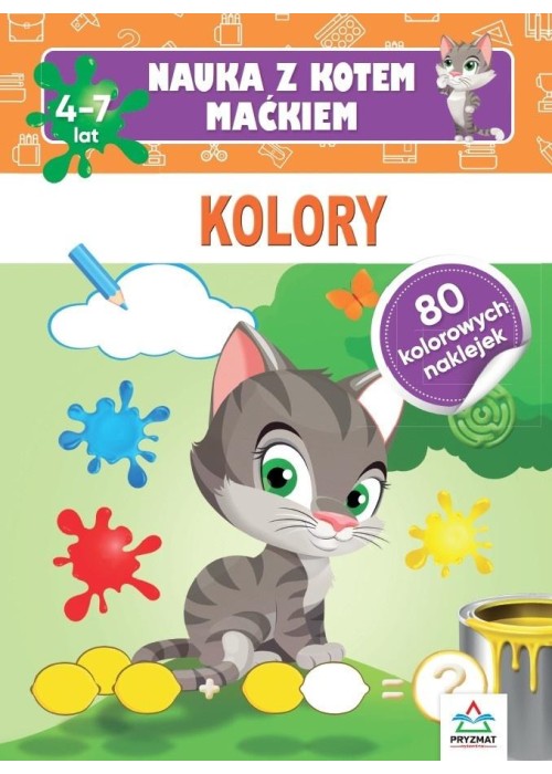 Nauka z kotem Maćkiem. Kolory