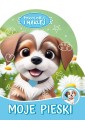 Pokoloruj i naklej. Moje pieski
