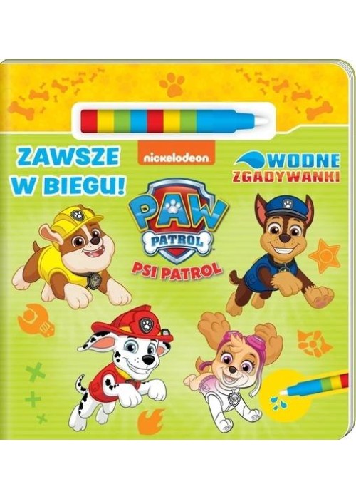 Psi Patrol. Wodne Zgadywanki. Zawsze w biegu!