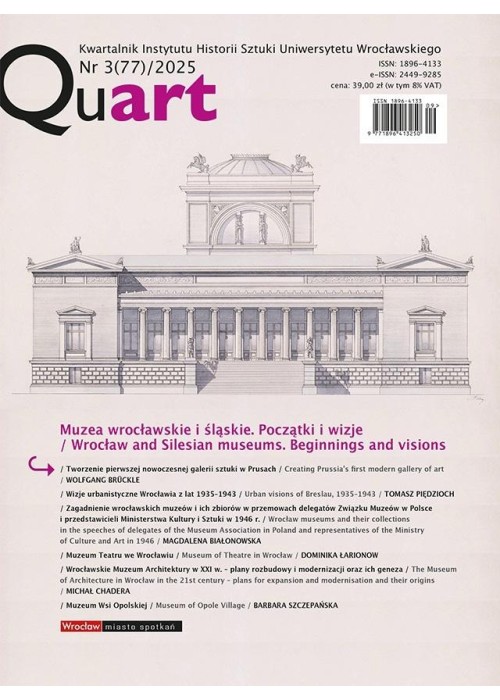 Quart nr 3(77) 2025 Muzea wrocławskie i śląskie...