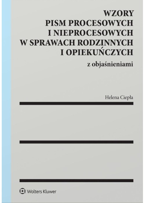 Wzory pism procesowych i nieprocesowych...
