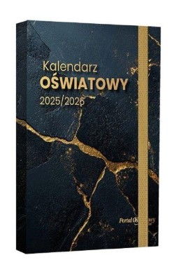 Kalendarz oświatowy 2025/2026 czarny