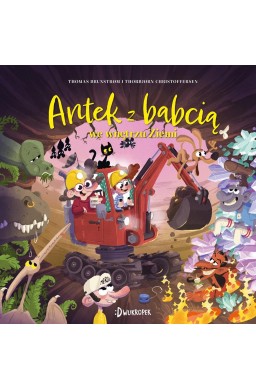 Antek z babcią we wnętrzu Ziemi