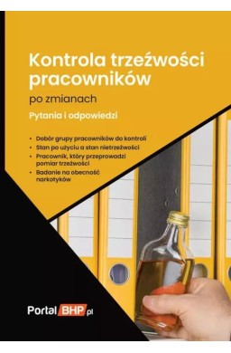 Kontrola trzeźwości pracowników po zmianach...