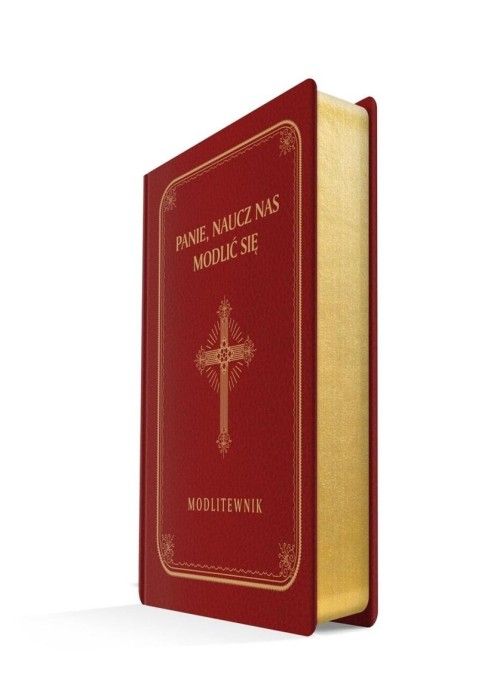 Panie, naucz nas modlić się bordo złocony DL