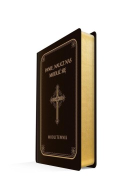 Panie, naucz nas modlić się czarny złocony DL