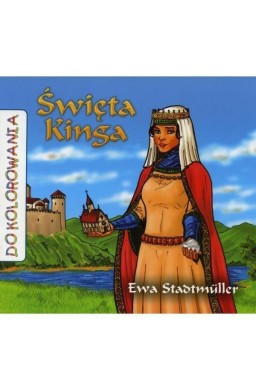 Św. Kinga - kolorowanka