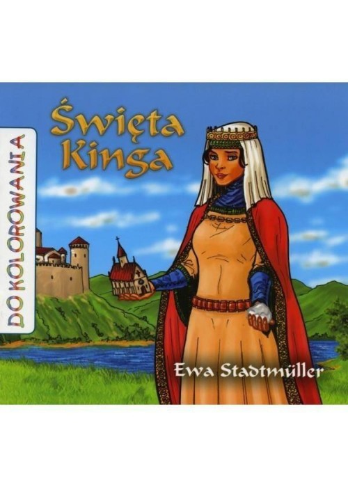 Św. Kinga - kolorowanka