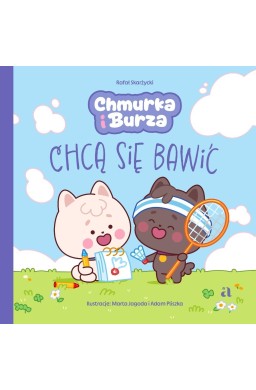 Chmurka i Burza chcą się bawić