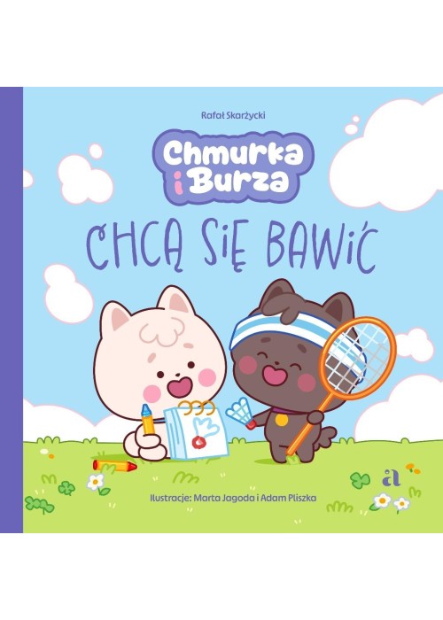 Chmurka i Burza chcą się bawić