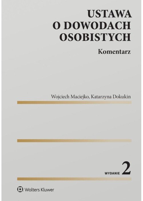 Ustawa o dowodach osobistych. Komentarz w.2