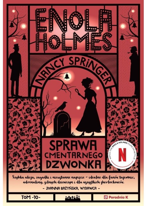 Enola Holmes T.10 Sprawa cmentarnego dzwonka
