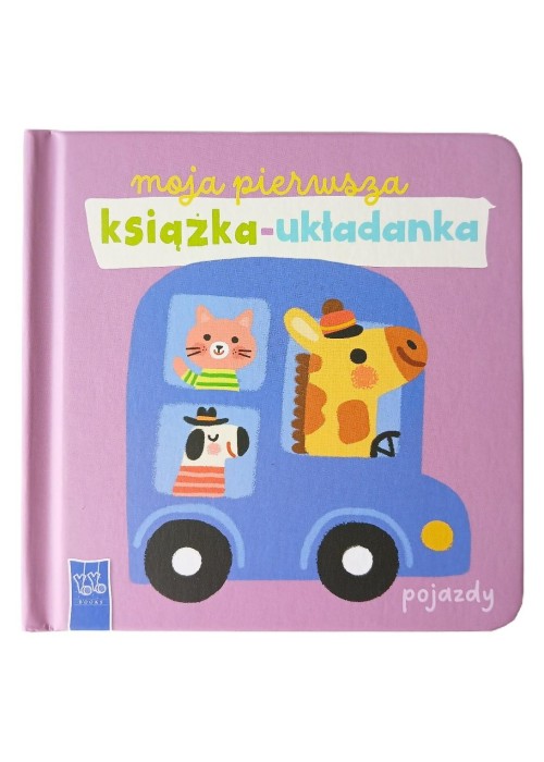 Moja pierwsza książka-układanka. Pojazdy