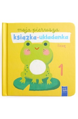 Moja pierwsza książka-układanka. Liczę